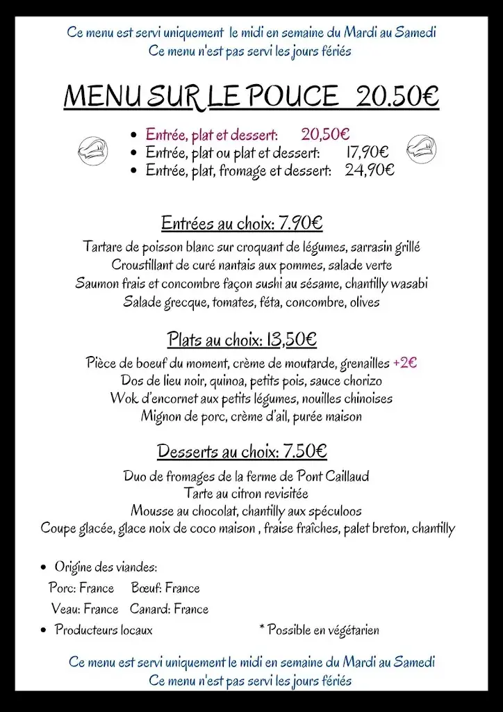 Menu_Le Retz Restaurant Pornic_Pornic_image_2