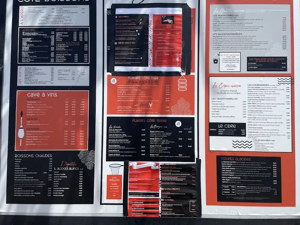 Menu_Le Poisson Rouge_Pornic_image_1