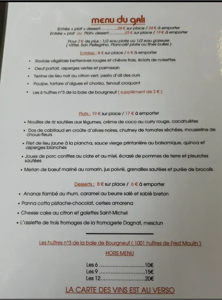 Menu_Le Comptoir Gali Pornic_Pornic_image_2