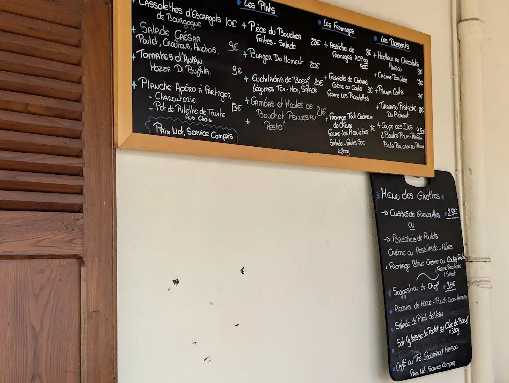 Menu_Le Relais des Grottes_Azé_image_1