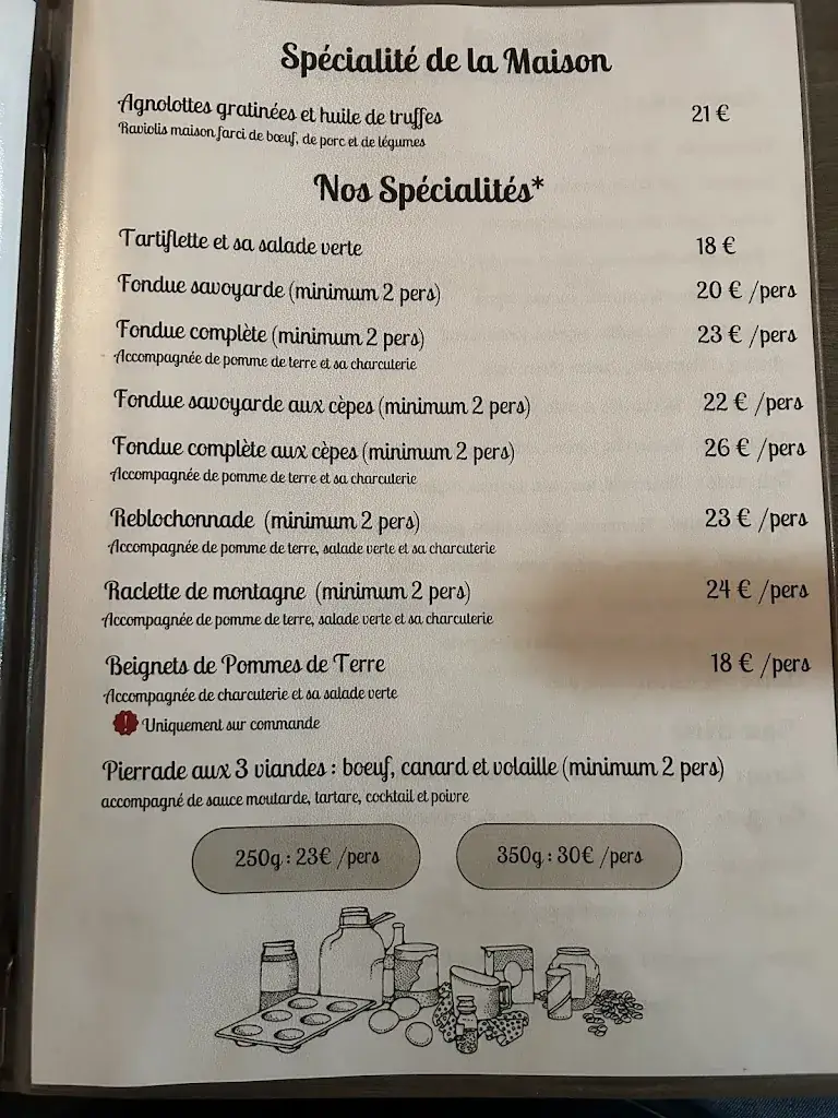 Menu_Le Petit Fourneau_Mont-Saxonnex_immagine_1