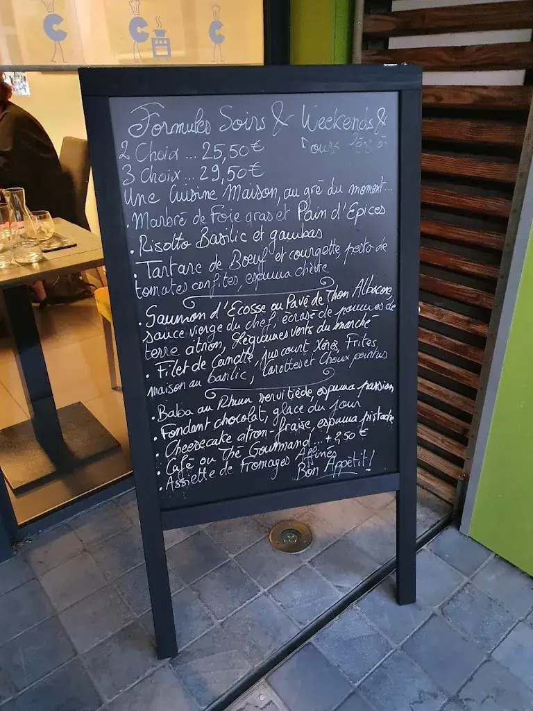 Menu_Restaurant Ciboule & Ciboulette_Avrillé_image_1
