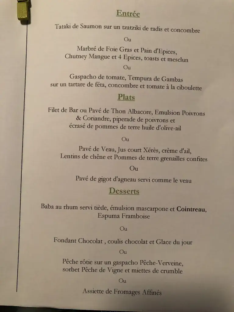 Menu_Restaurant Ciboule & Ciboulette_Avrillé_image_2