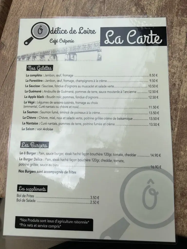 Menu_O délice de Loire_Divatte-sur-Loire_image_3