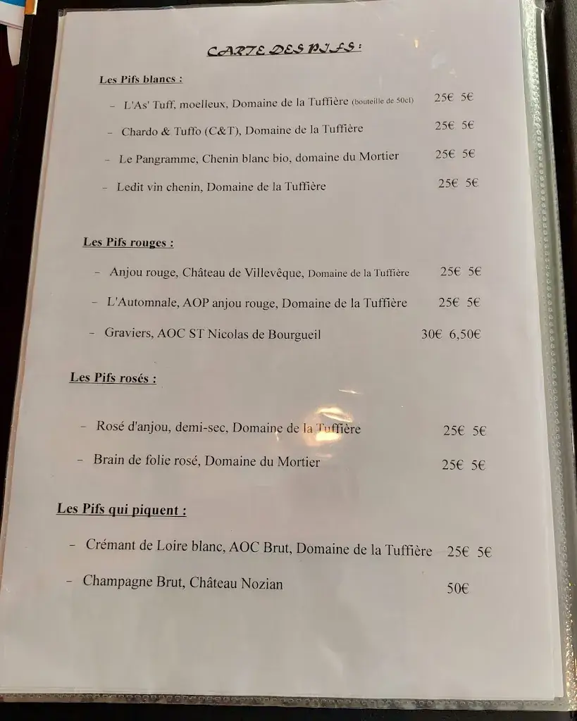 Menu_Les délices du château_Baugé-en-Anjou_image_3