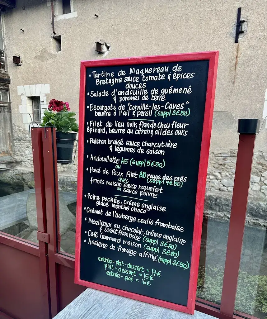 Menu_L'Auberge du Couasnon_Gée_image_2