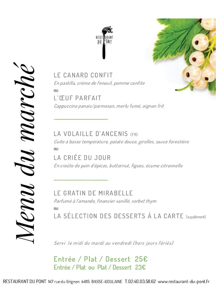 Menu_Restaurant du Pont_Basse-Goulaine_image_3