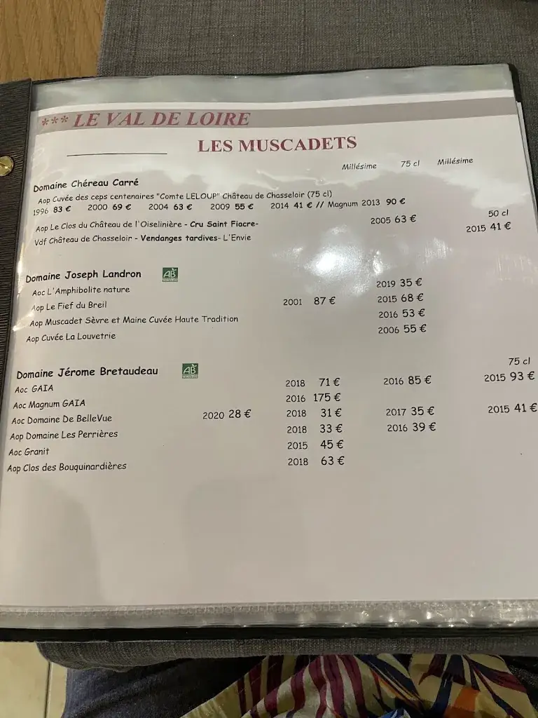 Menu_Le Laurier Fleuri_Vertou_image_3