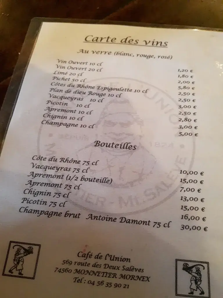 Menu_Café de l'Union_Monnetier-Mornex_image_1