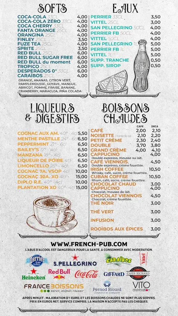 Menu_French Pub_Saint-Sébastien-sur-Loire_image_1