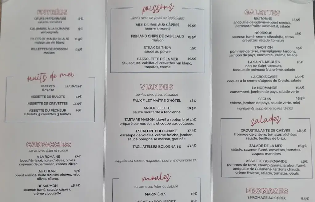Menu_Café de la Plage_Batz-sur-Mer_image_1