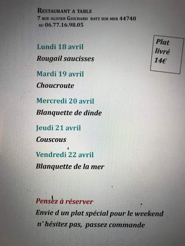 Menu_Restaurant à Table_Batz-sur-Mer_image_1