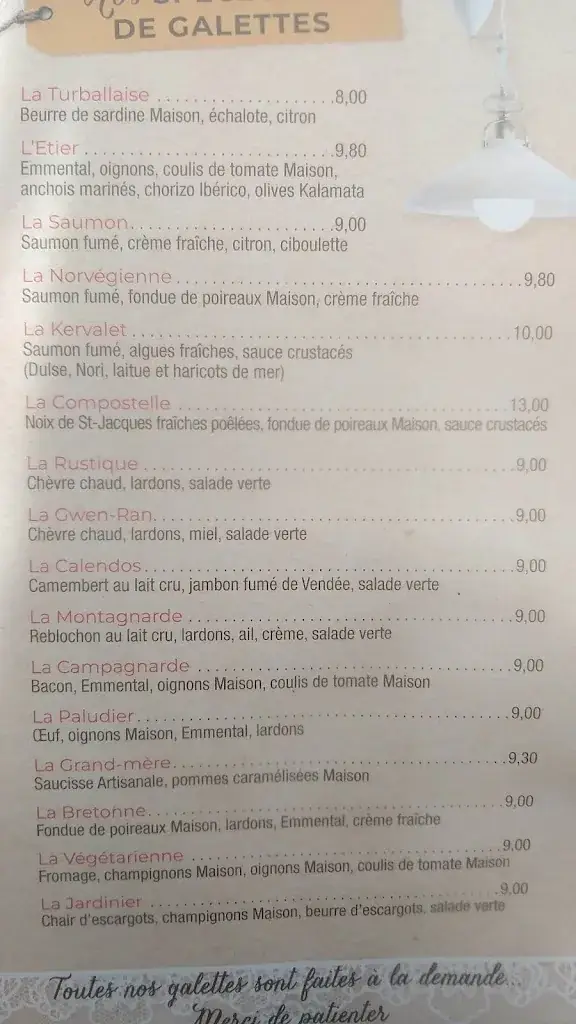 Menu_Crêperie Fleur de Sel_Batz-sur-Mer_image_4
