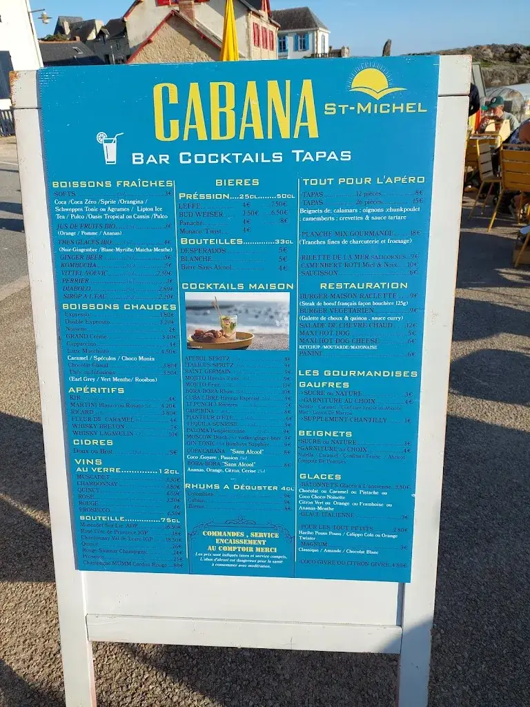 Menu_Cabana Saint Michel_Batz-sur-Mer_immagine_2