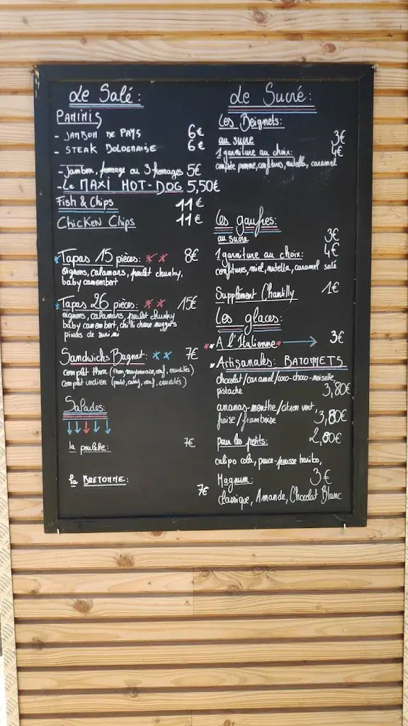 Menu_Cabana Saint Michel_Batz-sur-Mer_immagine_3