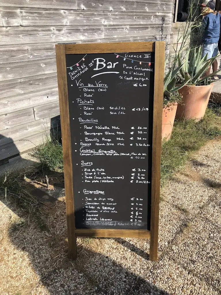 Menu_LA GUINGUETTE DU MARAIS_Batz-sur-Mer_immagine_1