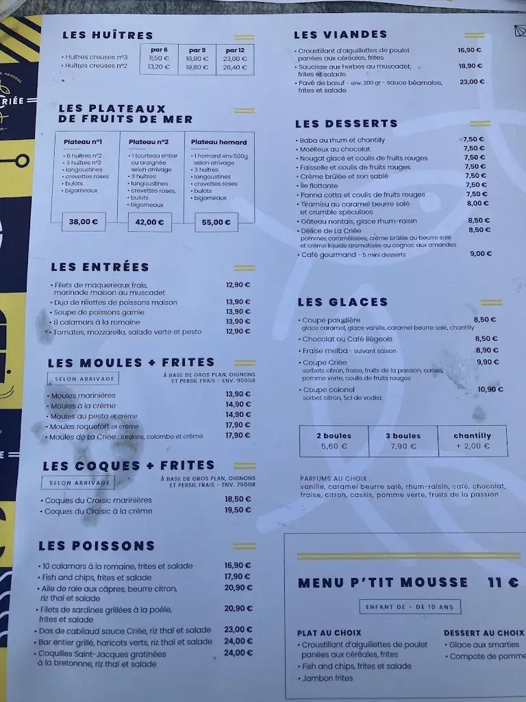 Menu_Restaurant La Criée_Croisic_image_3