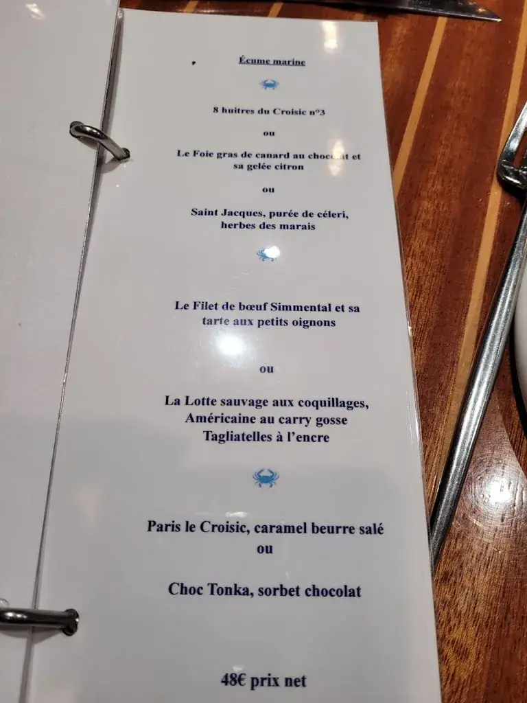 Menu_Le Lénigo_Croisic_image_2