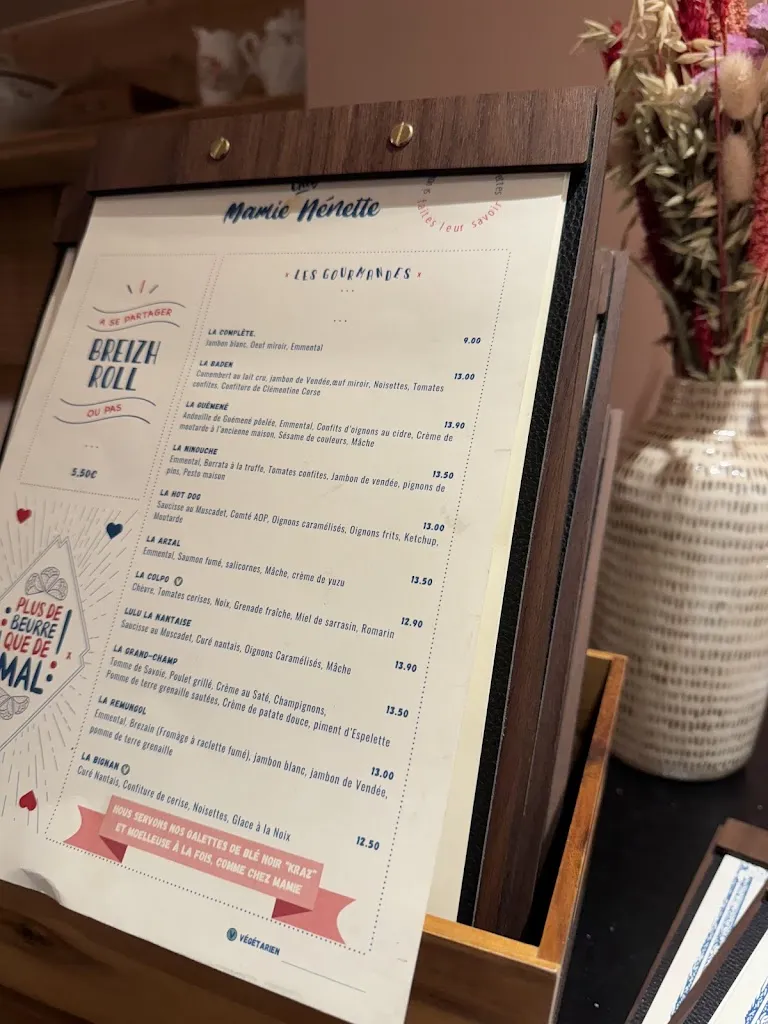 Menü_Chez Mamie Nénette_Pouliguen_Bild_4
