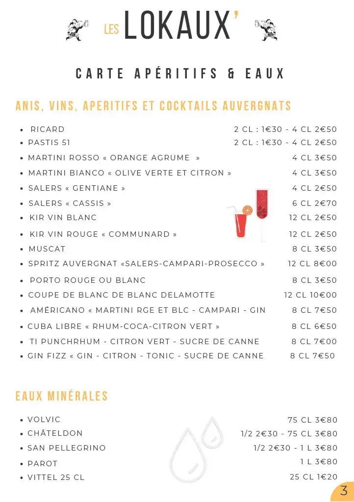 Menu_Les Lokaux, bar restaurant_Martres-de-Veyre_immagine_2