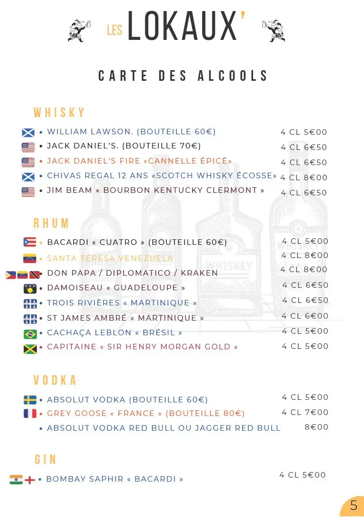 Menu_Les Lokaux, bar restaurant_Martres-de-Veyre_immagine_4