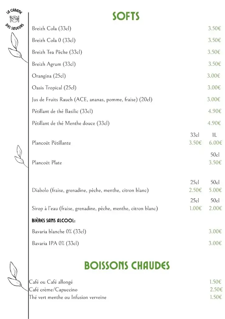 Menu_La cabane des saveurs_Beaulieu-sur-Layon_image_2