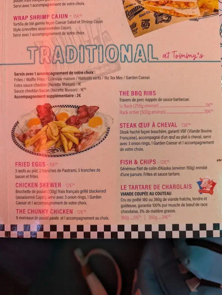 Menu_Tommy's_Beaucouzé_image_4