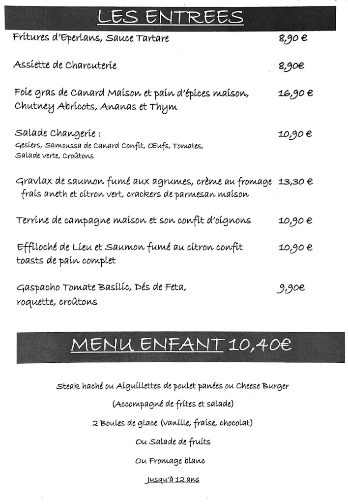 Menu_Restaurant La Changerie_Beaucouzé_image_3