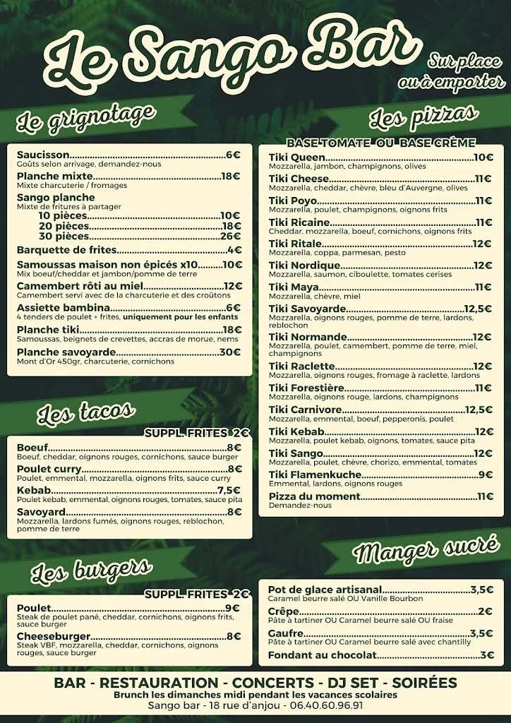 Menu_Sango Bar_Beaupréau-en-Mauges_image_1