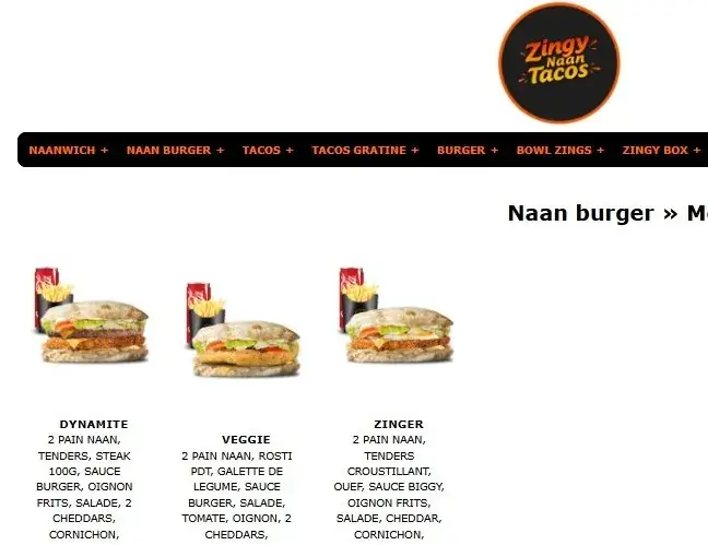 Menu_Zingy Naan Tacos_Beaurepaire_image_3