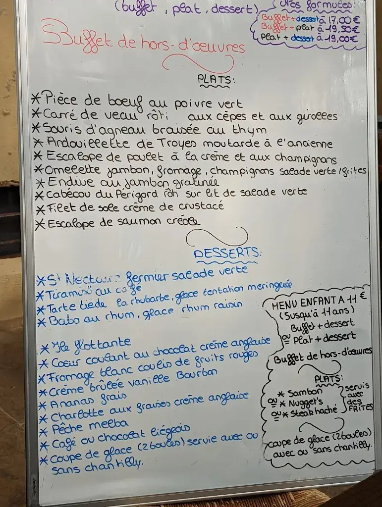 Menu_Restaurant Mariette_Saint-Marceau_image_4