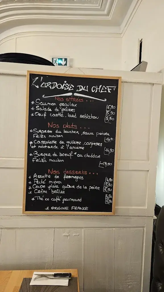 Menu_Fresnay's Café_Fresnay-sur-Sarthe_image_1