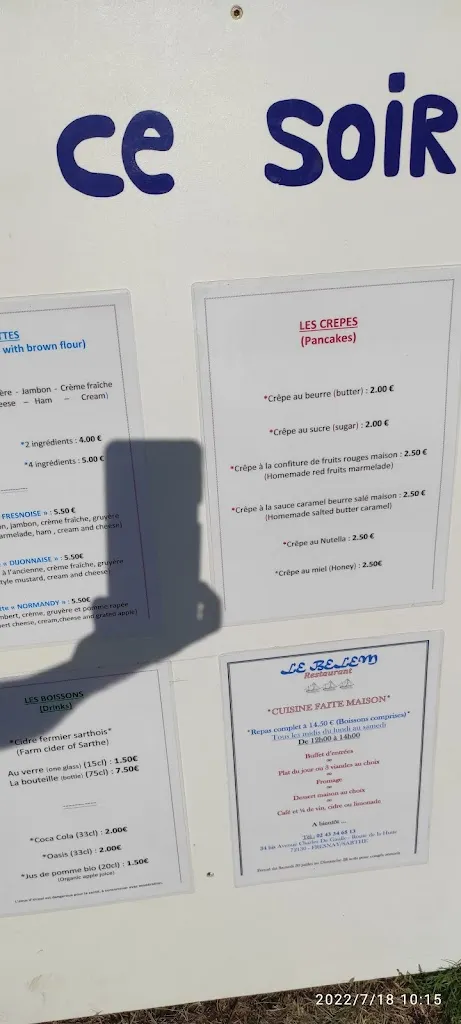 Menu_Le Belem restaurant_Fresnay-sur-Sarthe_image_3