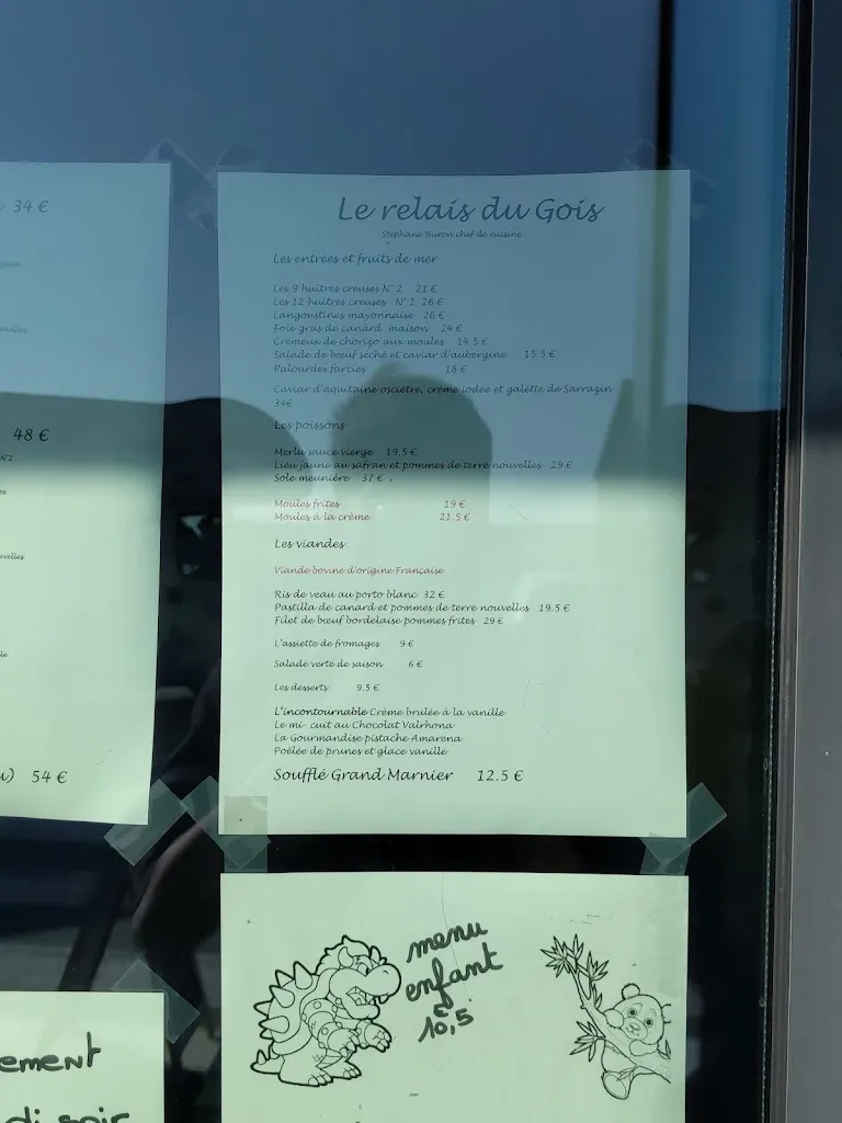 Menu_Le Relais du Gois_Beauvoir-sur-Mer_image_3