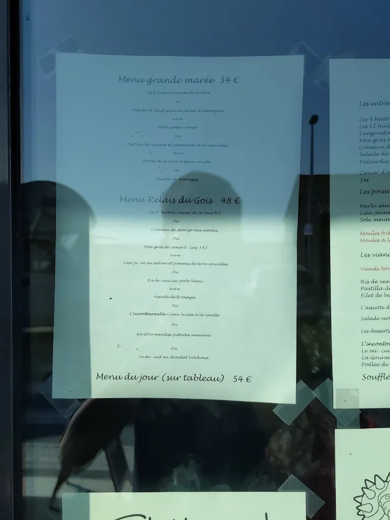 Menu_Le Relais du Gois_Beauvoir-sur-Mer_image_4
