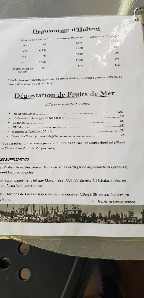 Menu_Chez Melon Tout Est Bon_Beauvoir-sur-Mer_image_1