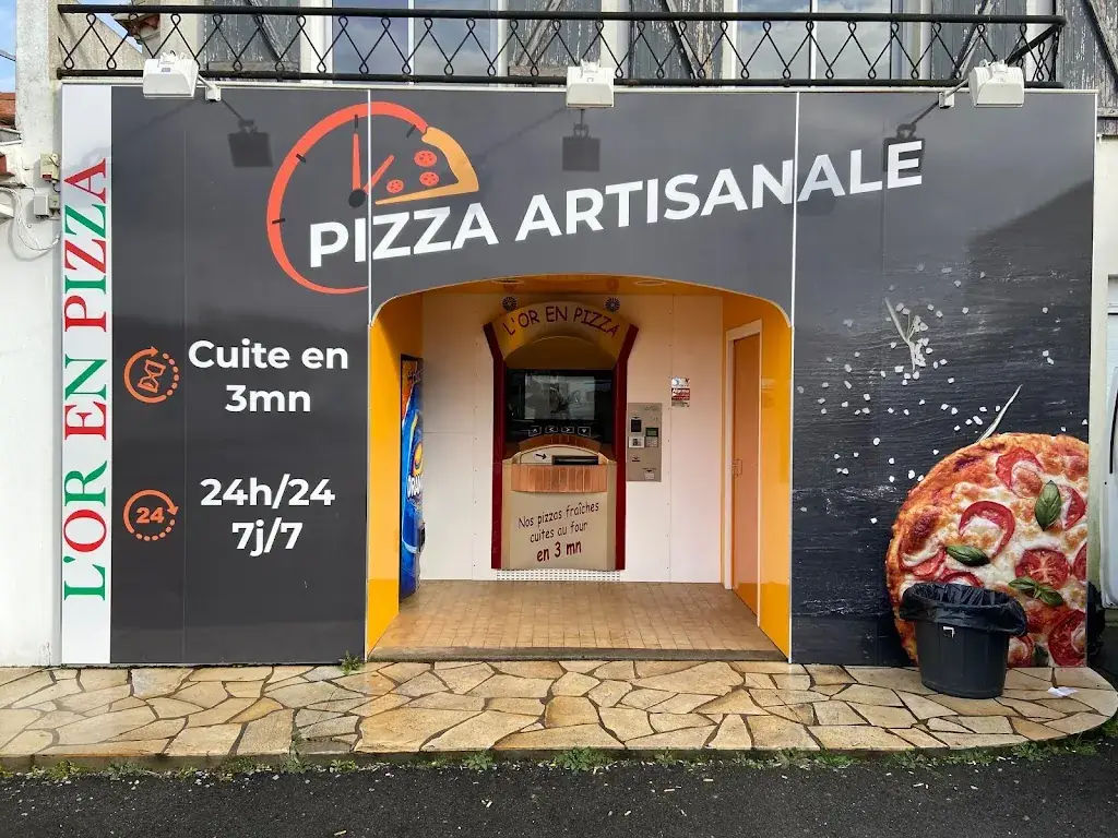 L'OR EN PIZZA, distributeur de pizzas Beauvoir-sur-Mer ristorante a Beauvoir-sur-Mer