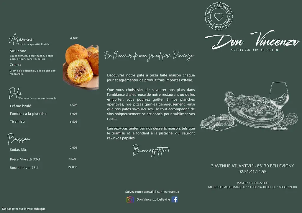 Menu_DON VINCENZO_Bellevigny_image_2