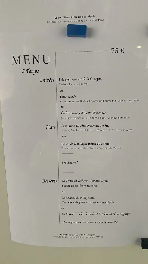 La Flèche d'Argent restaurant in Royat