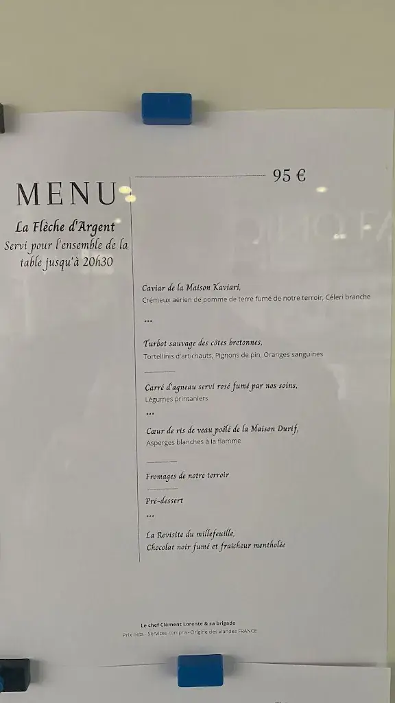 Menu_La Flèche d'Argent_Royat_image_3
