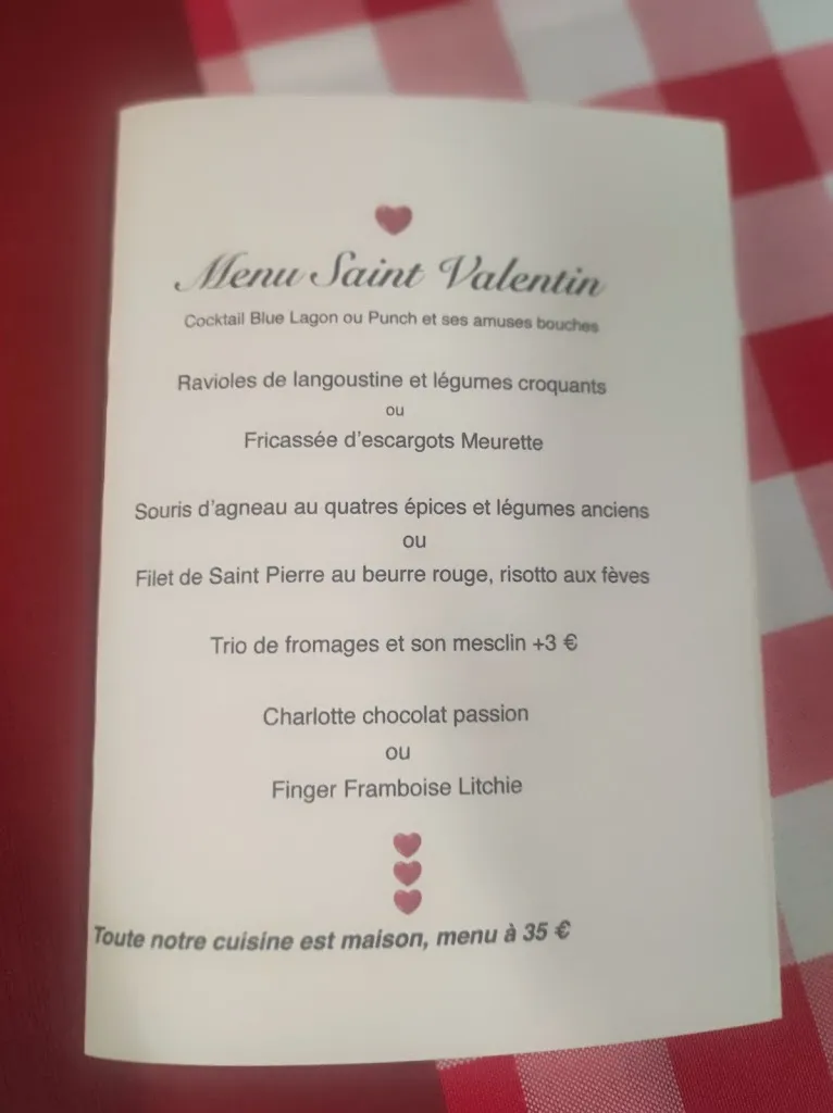 Menu_Restaurant la Gare_Bessé-sur-Braye_image_1