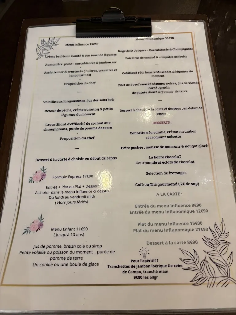 Menu_Influence_Pontchâteau_image_2