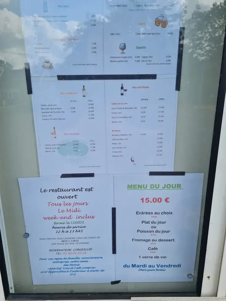 Menu_Auberge du Chaland_Sainte-Reine-de-Bretagne_immagine_3