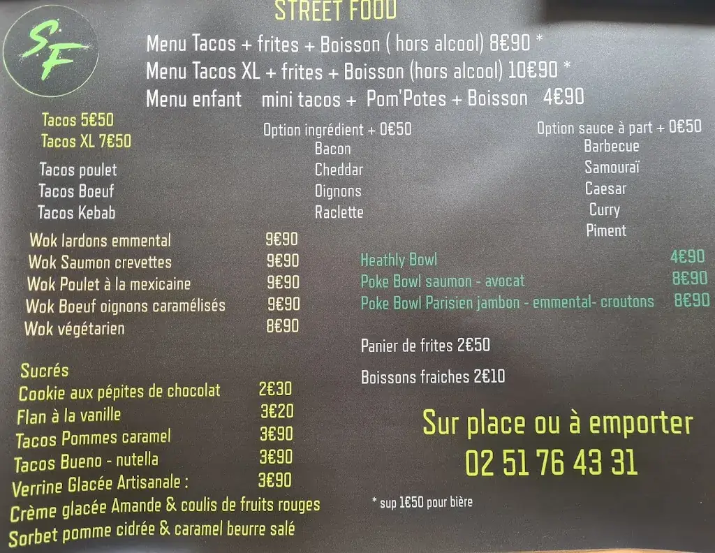 Menü_Street Food_Pontchâteau_Bild_2