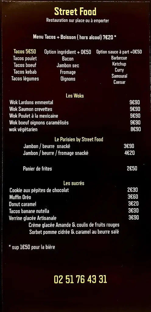 Menü_Street Food_Pontchâteau_Bild_3