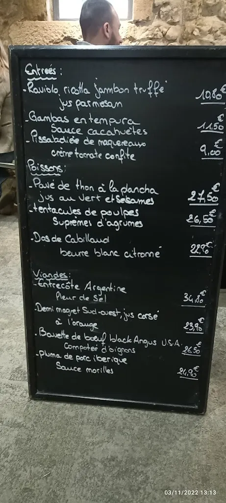 Menu_RESTAURANT LE CLOS ROMAIN_Moirans_image_2