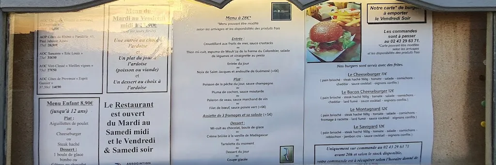 Menu_Les 4 Saisons_Bonnétable_image_2