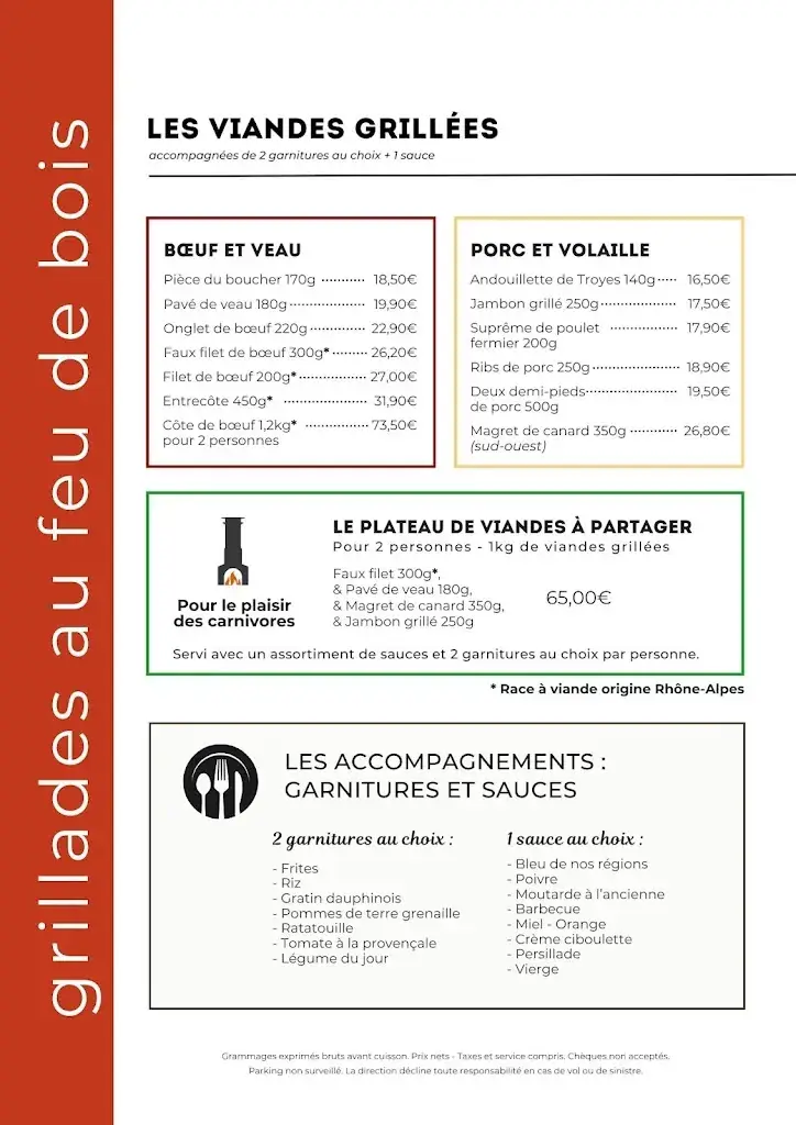 Menu_Restaurant Le Grill De Moirans_Moirans_immagine_2