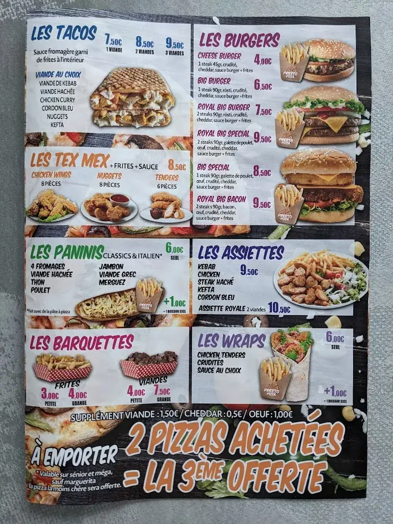 Menu_Presto Pizza_Bonnétable_image_3