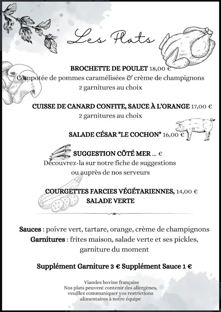 Menu_Les 3 petits cochon's_Laval_immagine_4